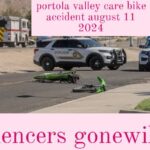 portola valley care bike accident august 11 2024