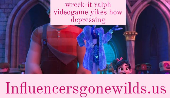 wreck-it ralph videogame yikes how depressing