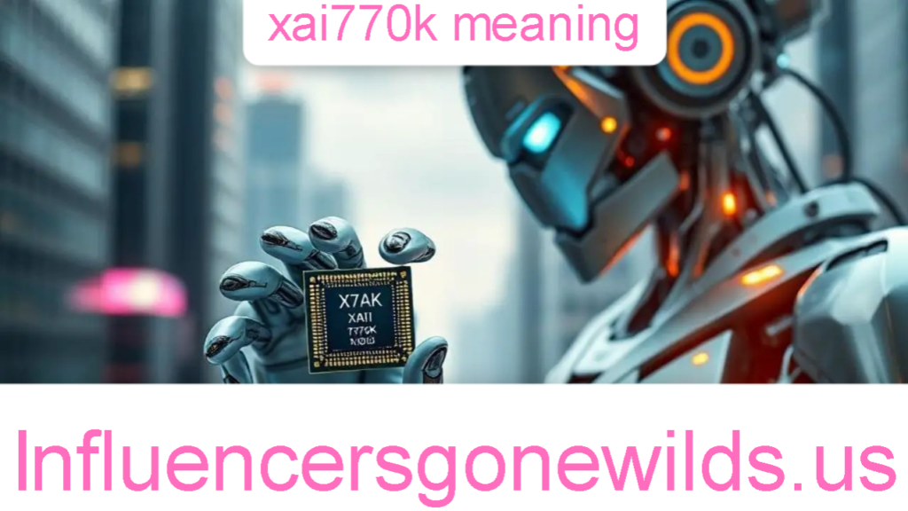 xai770k meaning