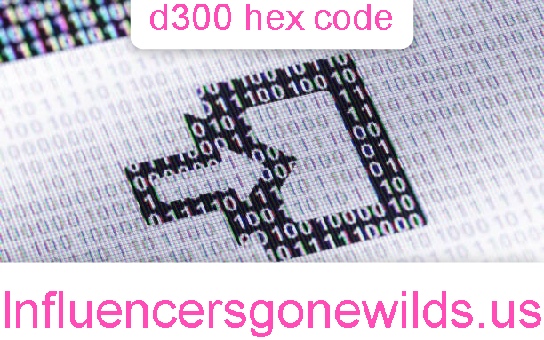 d300 hex code