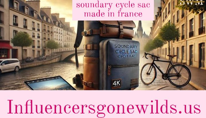 soundary cycle sac made in france